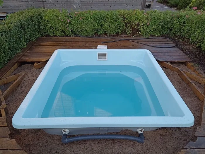 Композитная купель Laguna 2 — установка в Можайске