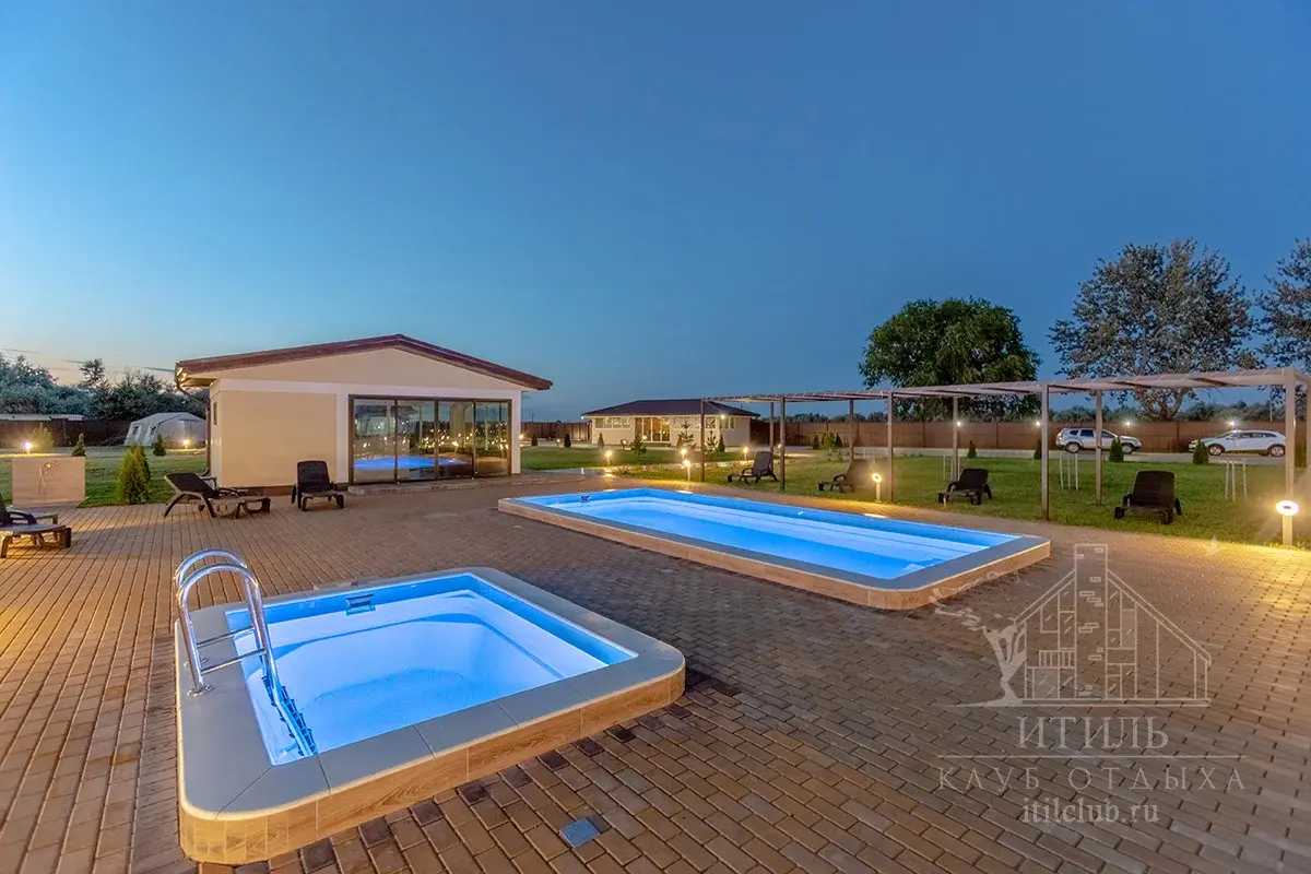 Композитная купель Laguna 3 — установка в Можайске