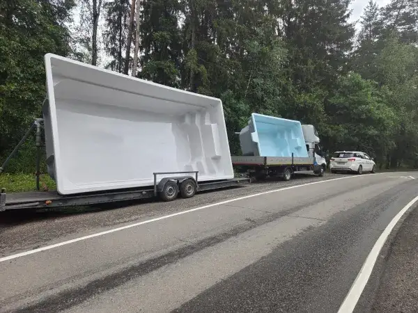 Доставка бассейна в Можайске